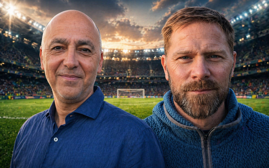 Våra två moderatorer för kvällen den 6 maj