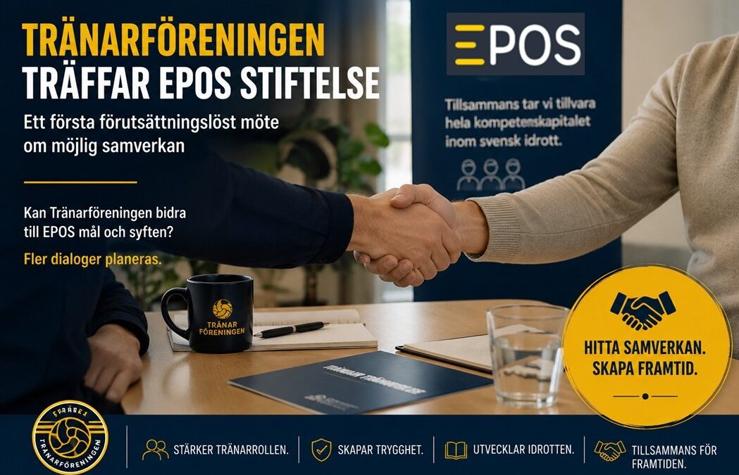 Tränarföreningen träffar EPOS – dialog om eventuell framtida samverkan