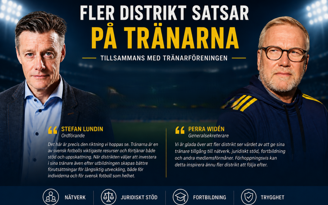 Intresset växer för samarbetet mellan Tränarföreningen och landets fotbollsdistrikt.